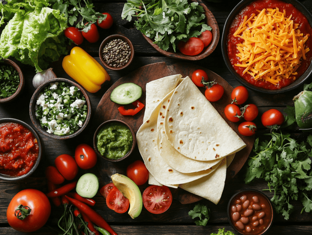 Key Ingredients for Mexican Lasagna Recipe