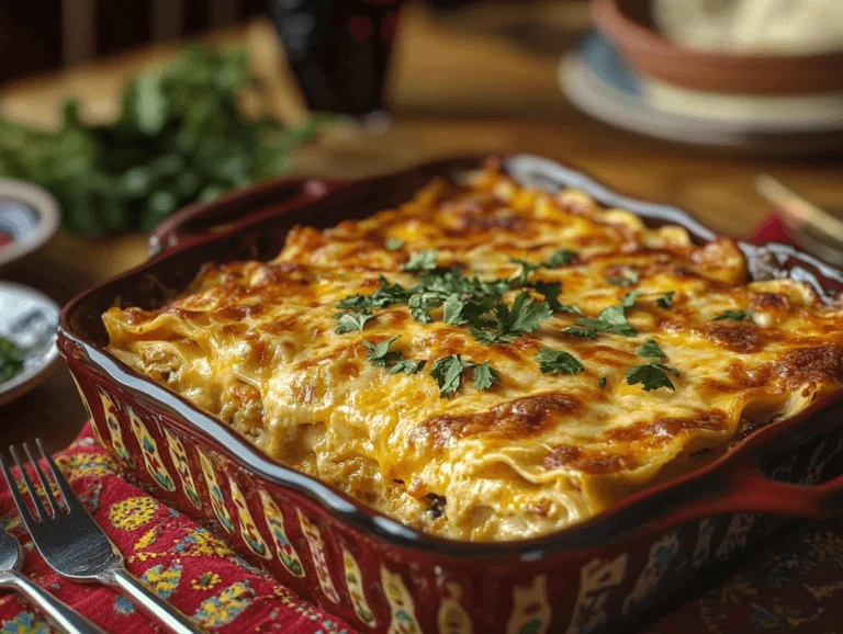 Mexican Lasagna Recipe 2 Mexican Lasagna In A Casserole Dish