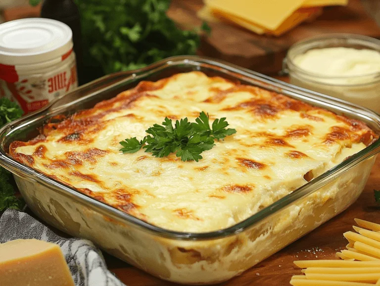 White Lasagna Recipe 2 Perfectly Baked White Lasagna