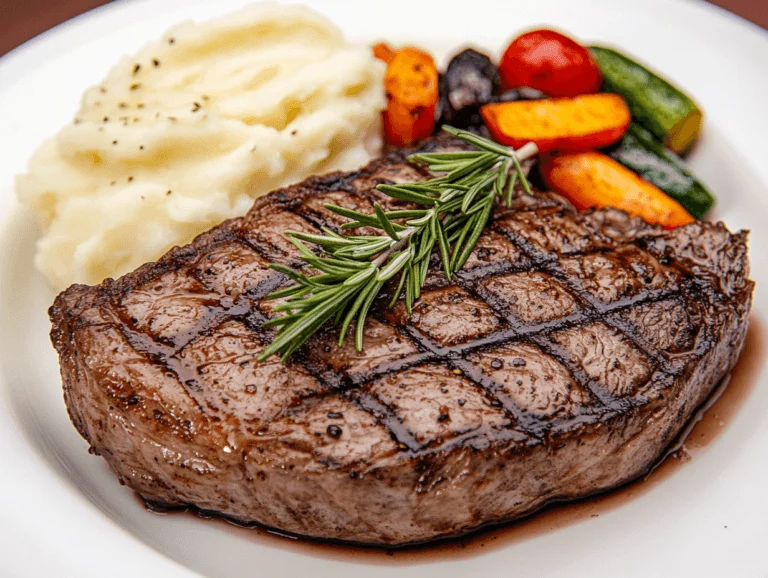 Delmonico Steak 2 Perfectly Cooked Delmonico Steak