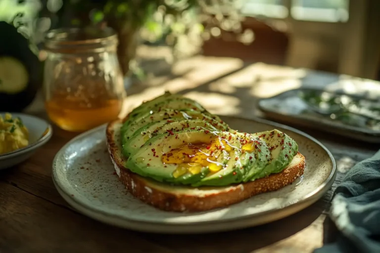 Kylie Jenner's Sweet And Spicy Avocado Toast.