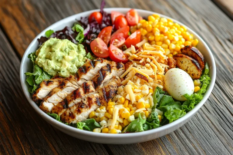 Delicious Chick Fil A Cobb Salad With Fresh Ingredients