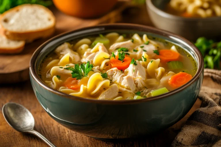 Homemade Chicken Noodle Soup A Comforting Classic