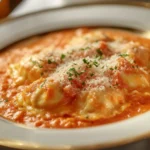 Lobster Ravioli With Tomato Cream Sauce – Gourmet Delight.